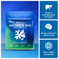 Detox Hepático NAC600 & NAD+