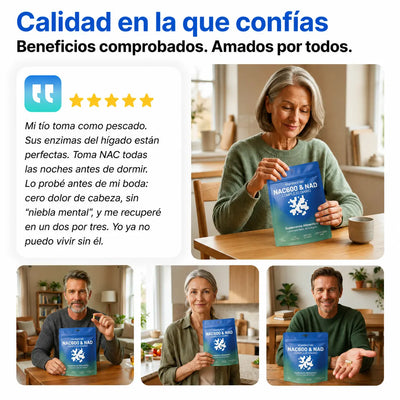 Detox Hepático NAC600 & NAD+