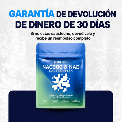 Detox Hepático NAC600 & NAD+