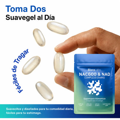 Detox Hepático NAC600 & NAD+